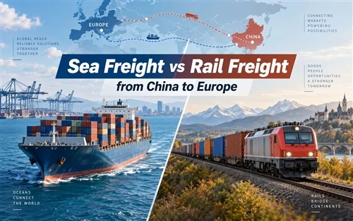 Transporte marítimo frente a transporte ferroviario (China-Europa) 2025 - Últ...